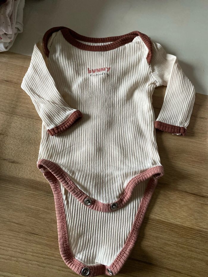 Lot de 6 body 3 mois kiabi - photo numéro 4