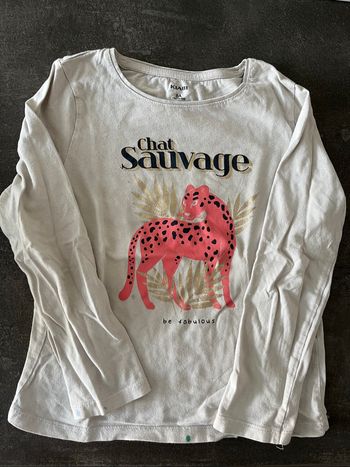 Teeshirt manches longues 8 ans