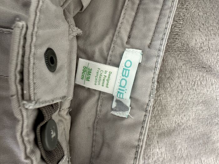 Pantalon gris 3 mois garçon - photo numéro 3