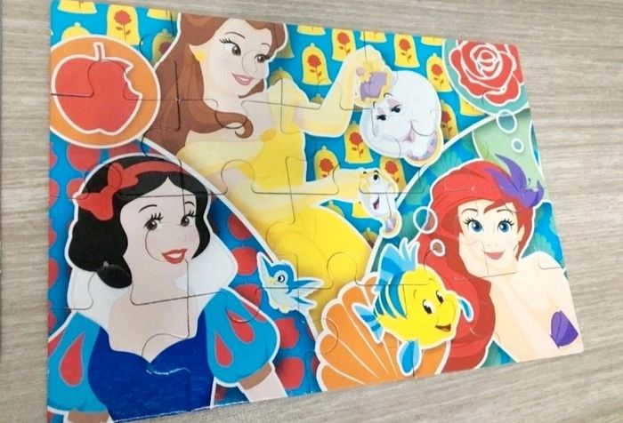 Puzzle supercolor 2x20 Disney princesse - photo numéro 4