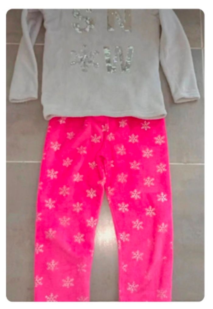 Pyjama hiver fille en 13 ans 158 cm