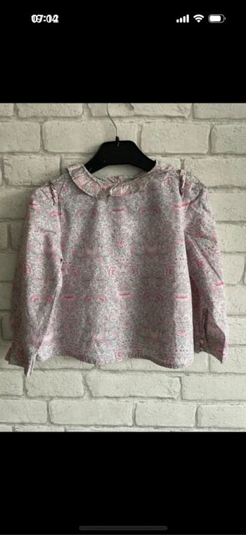 Blouse liberty jacadi taille 4 ans