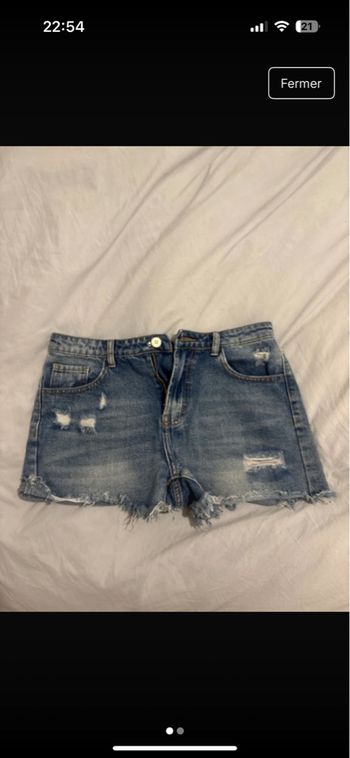 short en jean