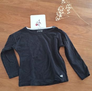 Tee-shirt manche longue noir _ 4 ans _ orchestra