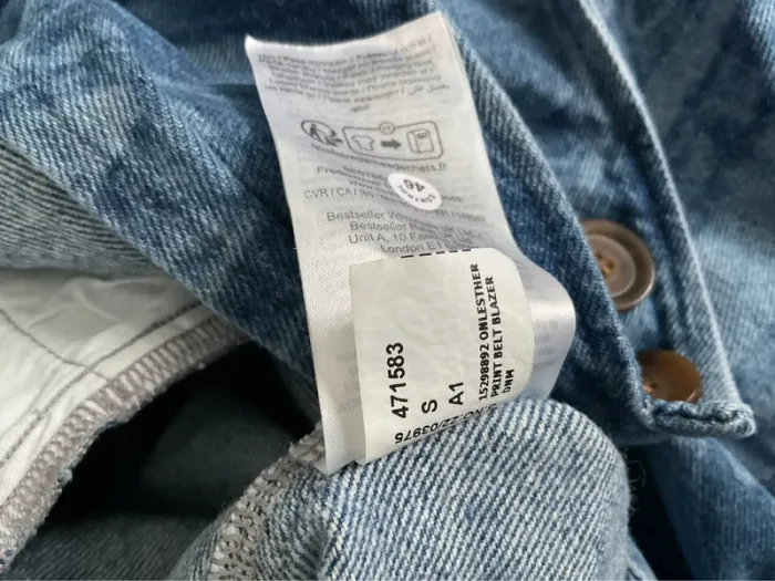 Veste/blazer denim - photo numéro 8