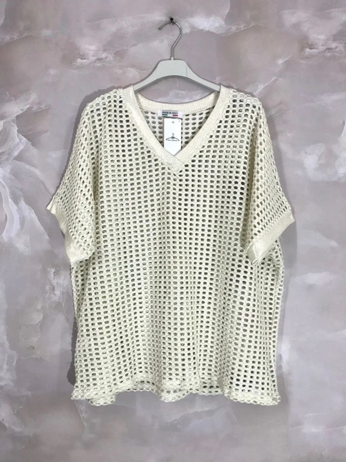 TEE Shirt maille brillante - photo numéro 3