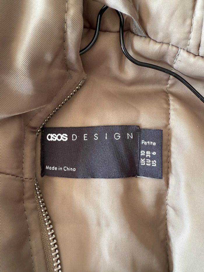 Veste courte style bombers kaki - photo numéro 2