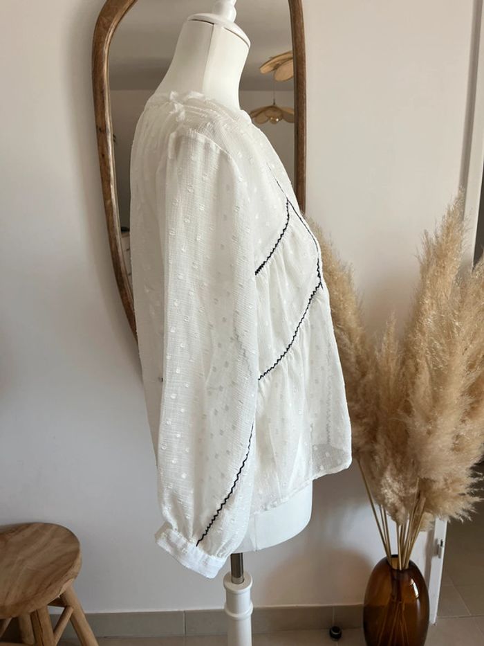 Blouse blanche et transparente - photo numéro 6