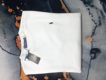 Partager Sweat col rond RALPH LAUREN - Taille L - Couleur blanc logo brodé noir - NEUF