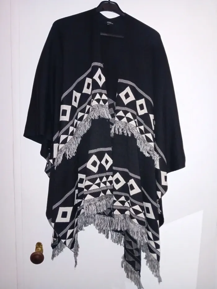 Poncho femme
