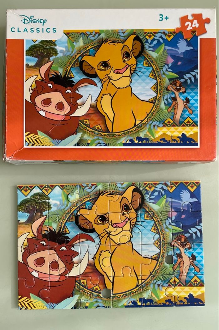 Lot de puzzle Disney 3 ans - photo numéro 2