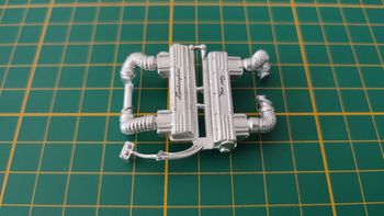 Partie moteur 3 pièce détachée miniature Bburago burago Lamborghini Murciélago 1/18 #B81