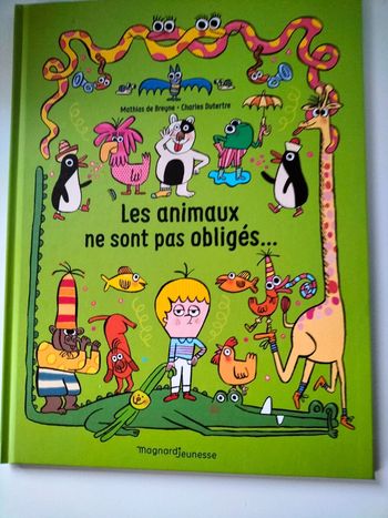 Les animaux ne sont pas obligés