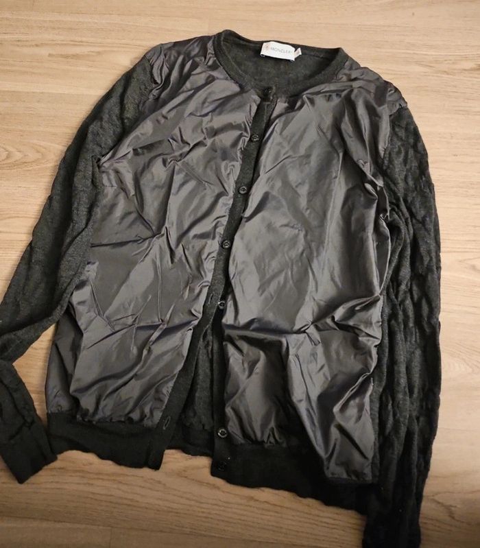 Gilet bi matiere