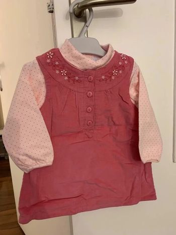 Ensemble robe / sous pull 6 mois neuf