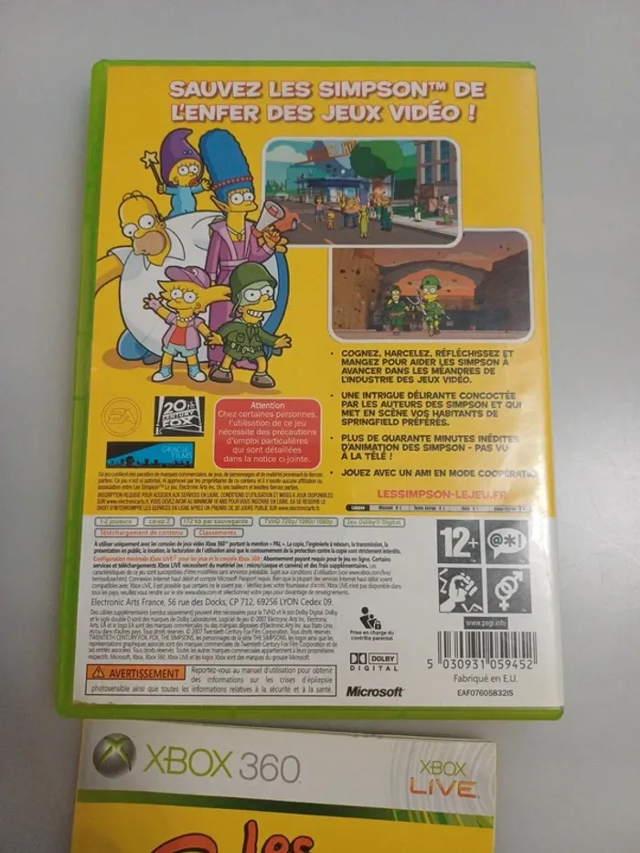 Les Simpsons - Le Jeu - Xbox 360 - photo numéro 3