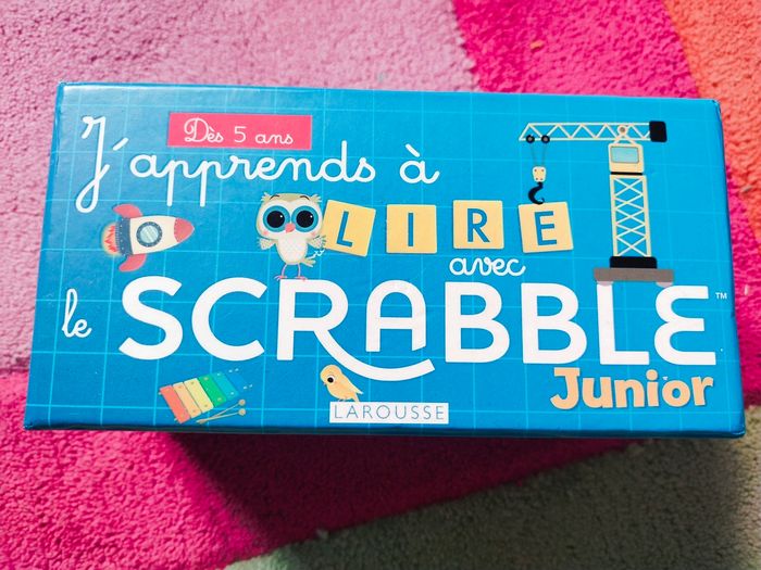Jeu Scrabble apprentissage lecture