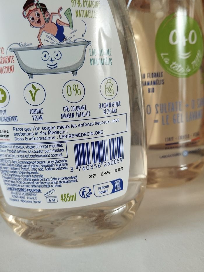 2 gel lavant poupina - photo numéro 6