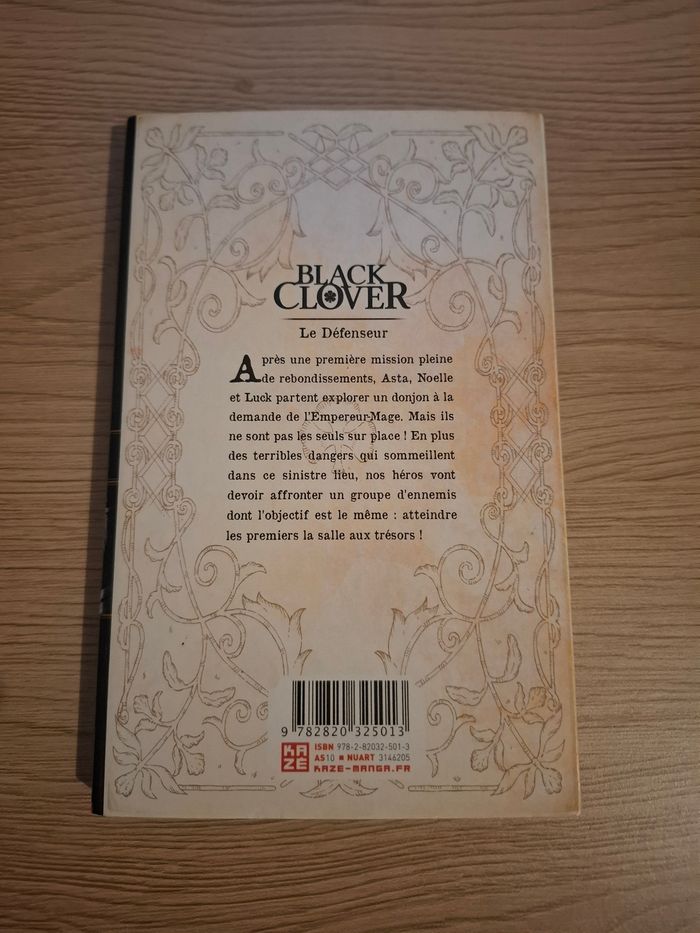 Manga Black Clover - photo numéro 2