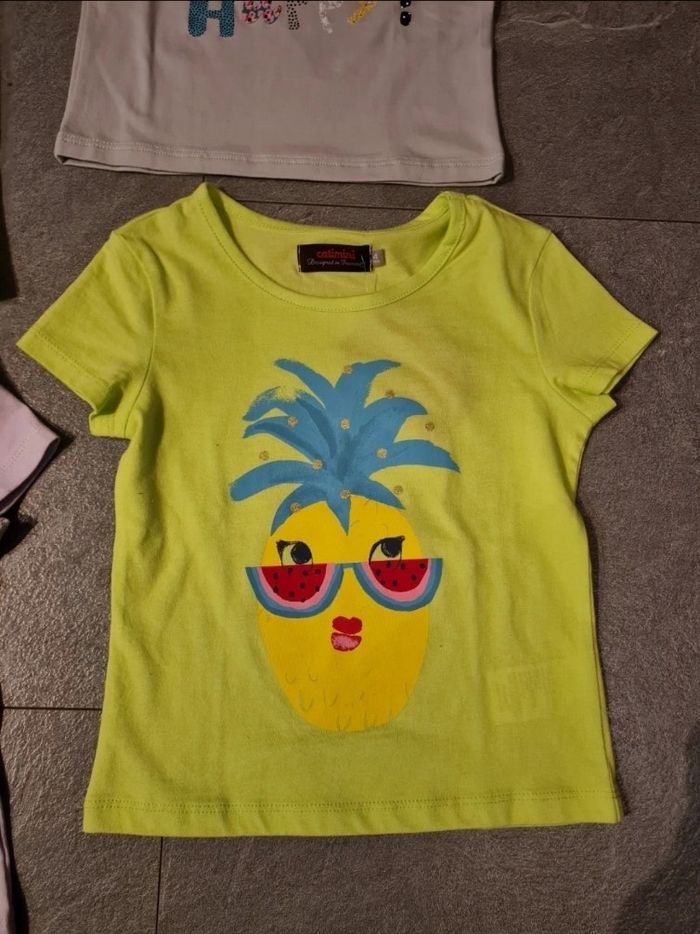 Lot de 4 tee shirt catimini taille 4 ans jamais porté - photo numéro 2