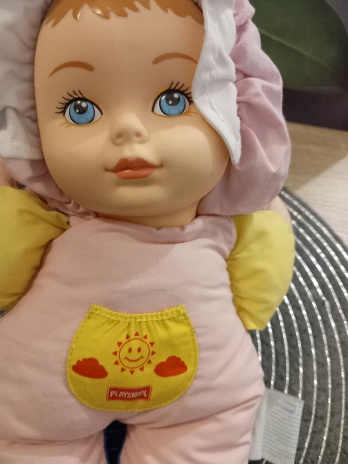 Poupée playskool 2 faces 2visages hasbro 1995 vintage - photo numéro 3