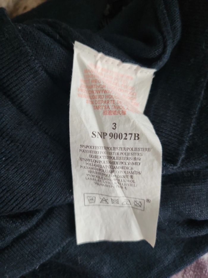 Pull col cheminé laine - photo numéro 5