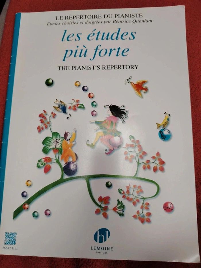 Le répertoire du pianiste les études più forte