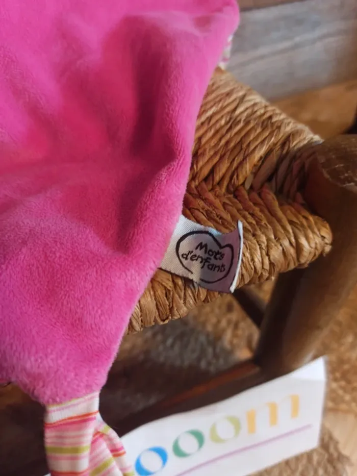 Doudou vache mots d'enfants tbe - photo numéro 3