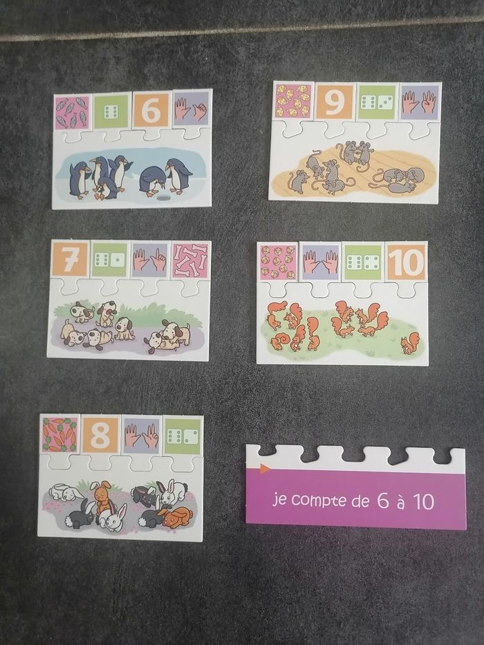 Puzzle, apprendre à compter. - photo numéro 5