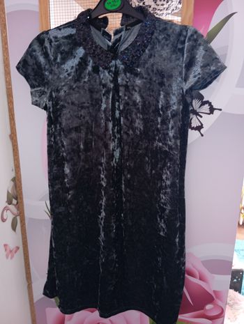 Robe velours fête 