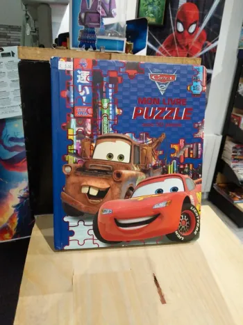 Mon livre Puzzle avec 50 pièces - Disney Cars 2