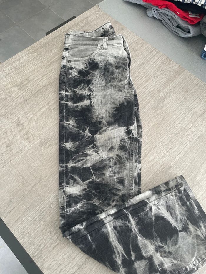Joli jean bicolore