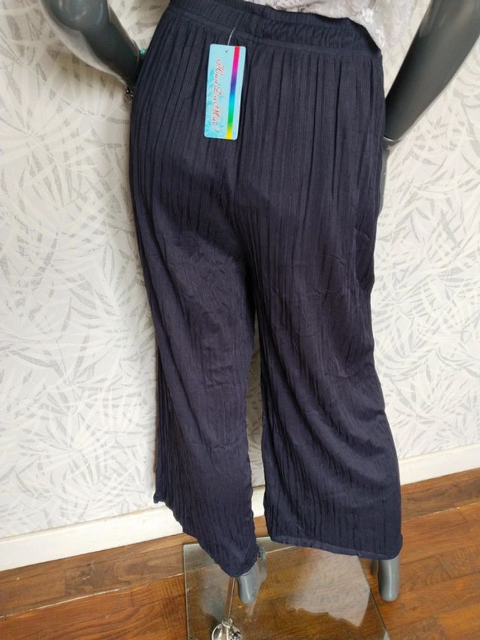 Sublime pantalon plissé jambes larges femme taille 36 38 40 42 44 46 - photo numéro 6