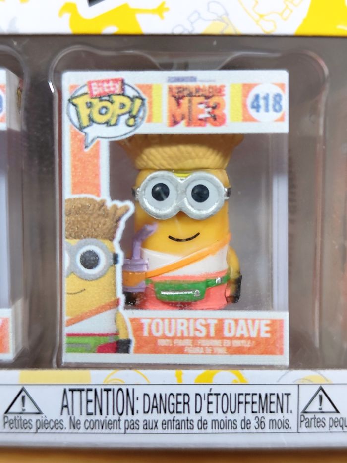 Bitty Pop! Illumination Presents Minions - Pack avec figurine MYSTÈRE - photo numéro 3