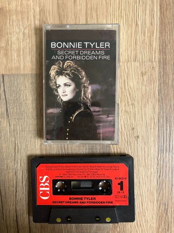 Cassette audio-Bonnie Tyler-Secret dreams and forbidden fire 