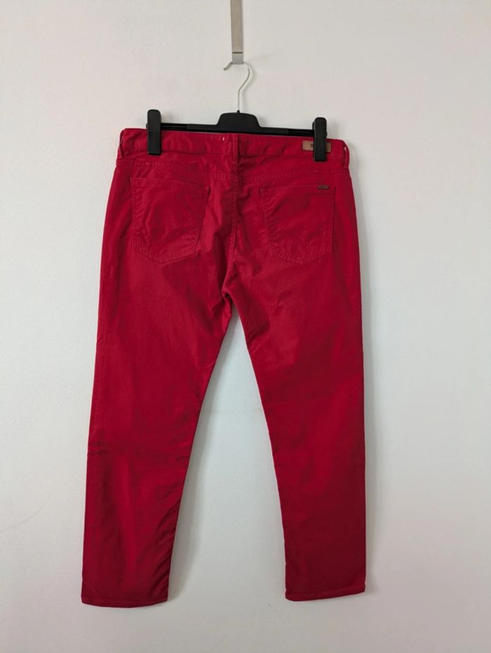 Pantalon jean rouge - Reiko - taille 30 (Fr40) - photo numéro 2