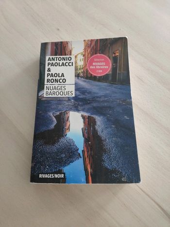 Livre poche Nuages baroques Paolacci Ronco Rivages noir sélection libraires 2024