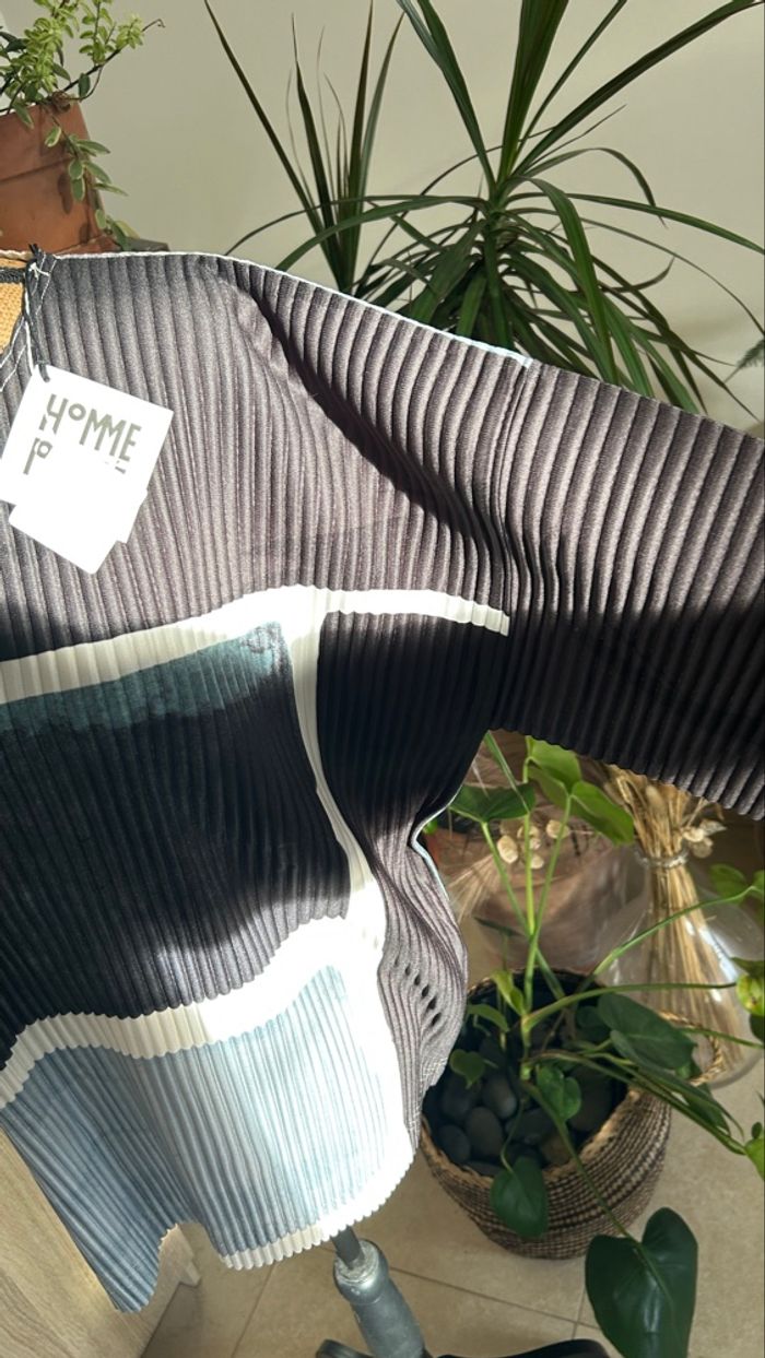 T-shirt oversized Homme Plissé Issey Miyake Landscape - photo numéro 2