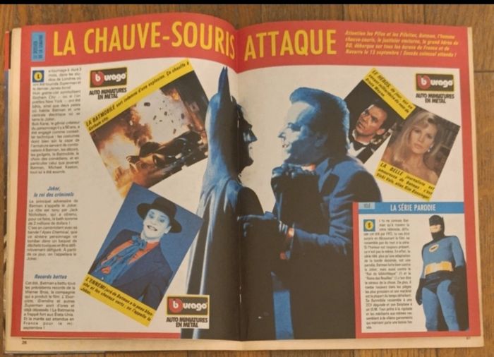 Ancien Pif spécial Batman avec grand poster N°1066 vintage - photo numéro 4