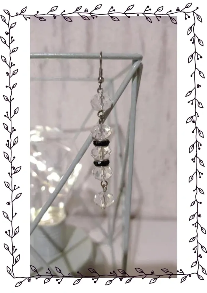 💎 Lot 2 paires de boucles d'oreille fantaisie - photo numéro 3