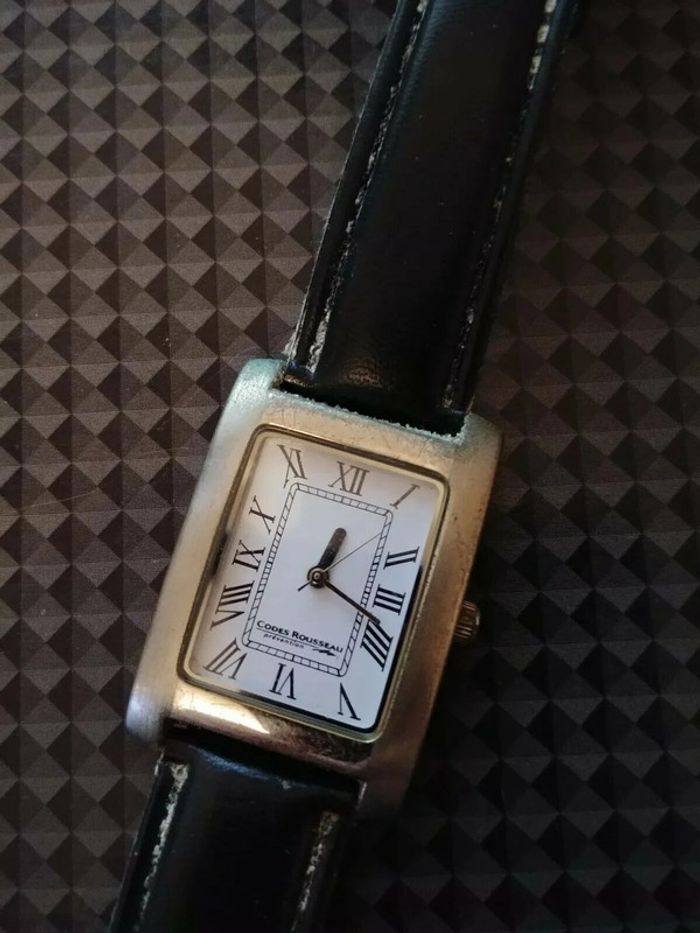 Montre ancienne Codes Rousseau prevention rare watch