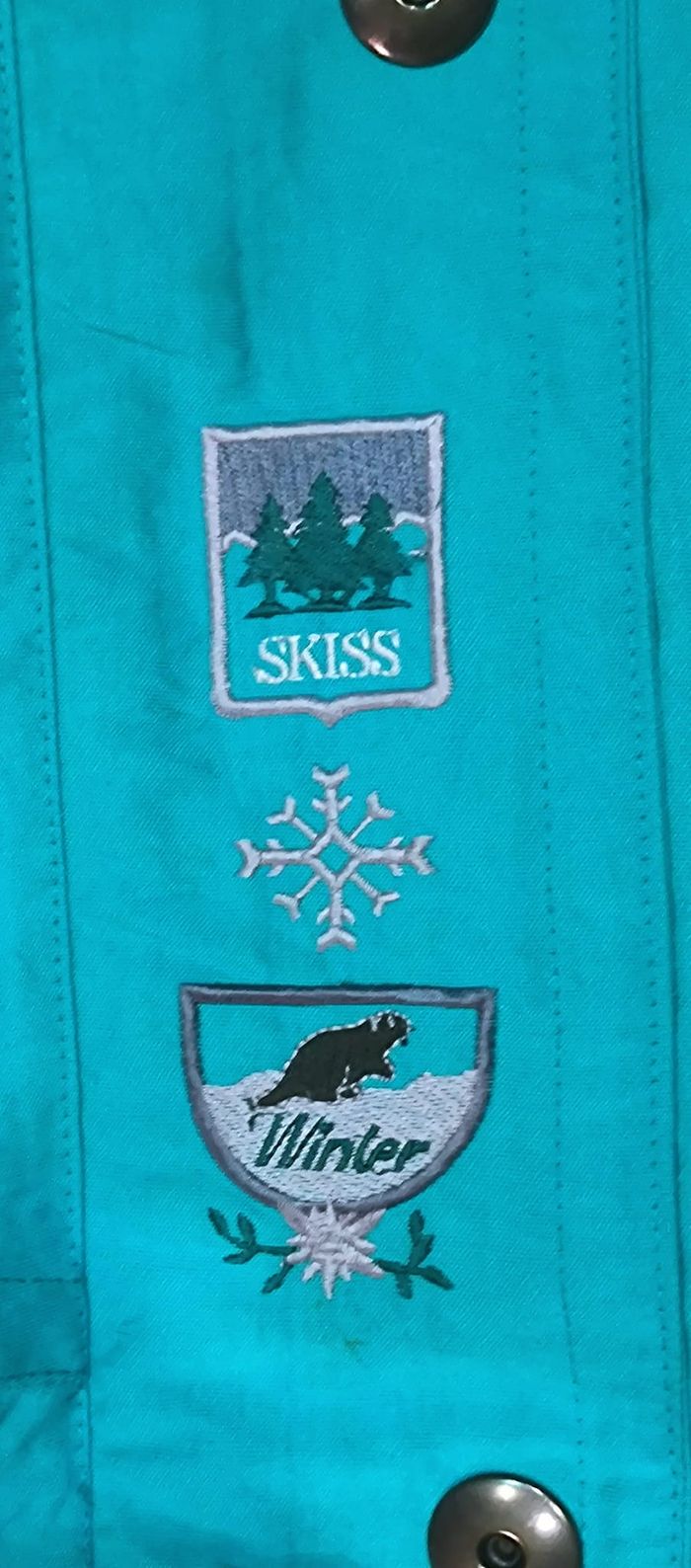 Blouson ski femme vintage 80's Skiss taille 38 (M) - photo numéro 3