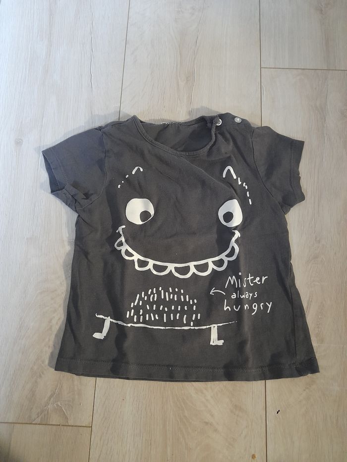 T-shirt manches courtes monstre