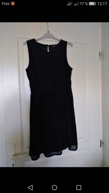 Robe noire basique Mim taille M