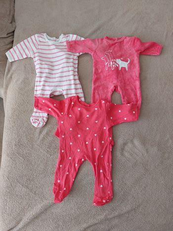 Pyjamas bébé fille  verbaudet 1 mois