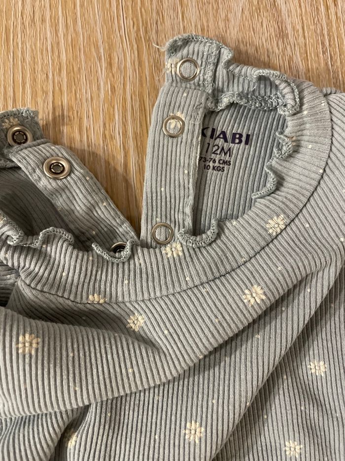 Haut manches longues fille, 12 mois - photo numéro 2