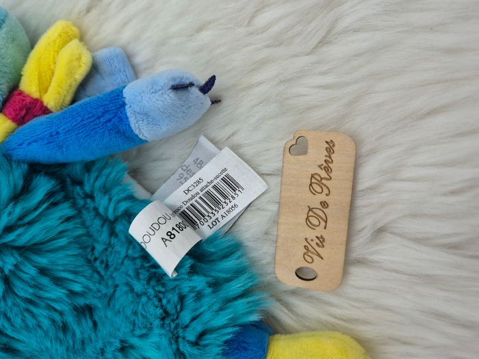 Doudou Crocodile Attache Tétine Topi'Cool Doudou et Compagnie DC3285 - photo numéro 5