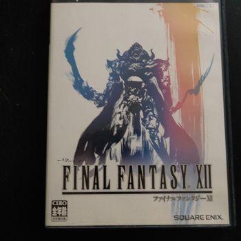 Jeu ps 2 final fantasy XII japonais