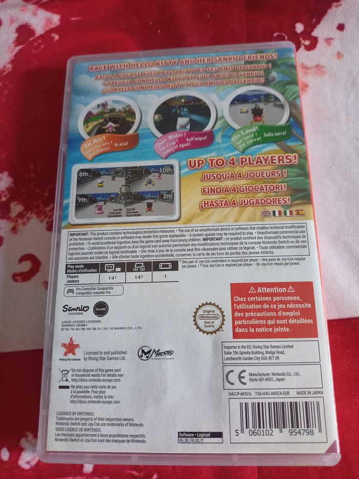 Nintendo Switch hello kitty kruisers - photo numéro 2