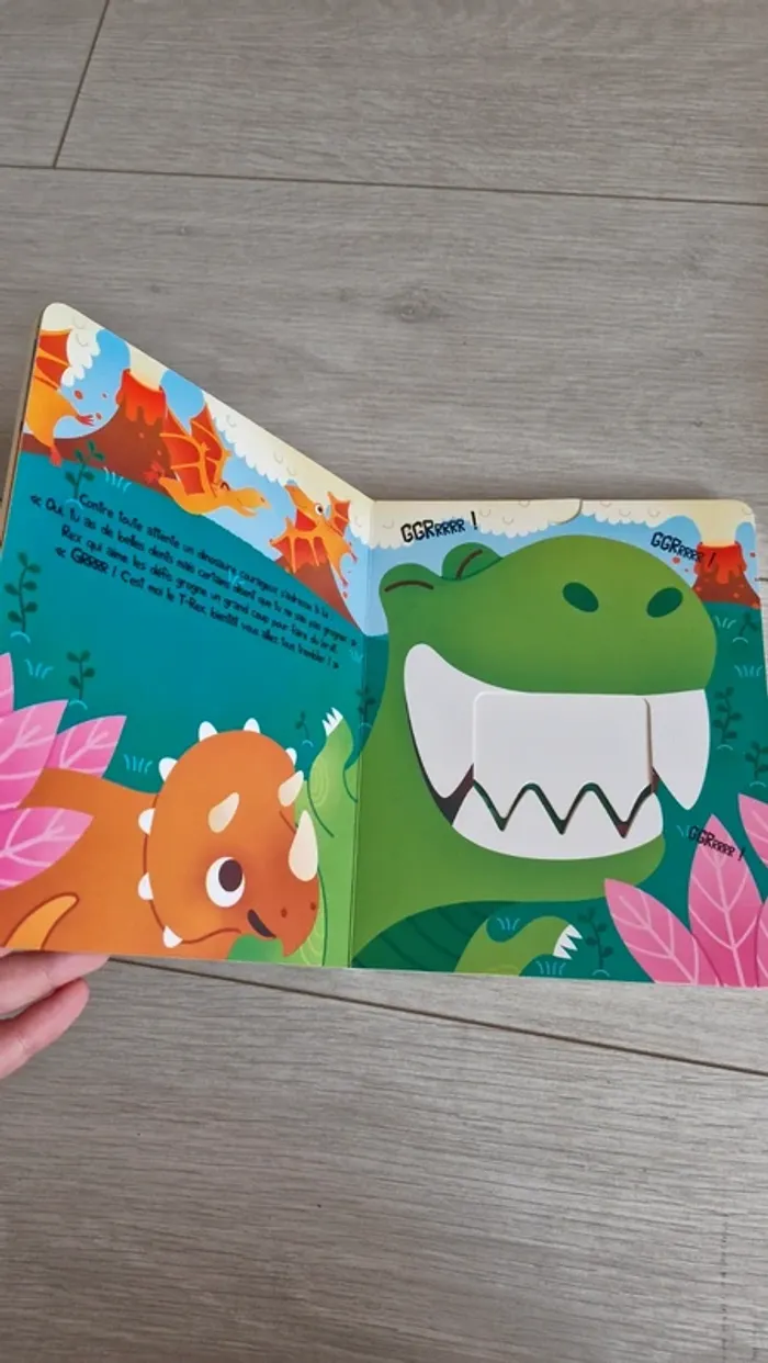 Lot de 6 livres avec tirette pour bouger les dents - photo numéro 5